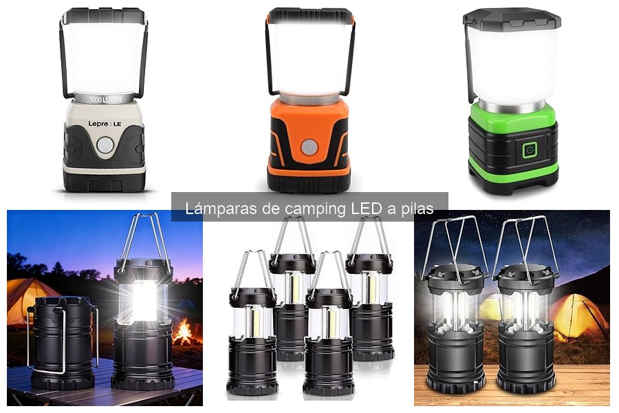 Cómo instalar lámparas LED de camping a pilas fácilmente