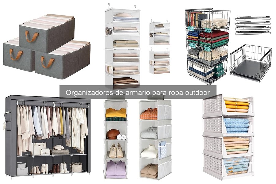 Cómo instalar organizadores de armario para ropa outdoor