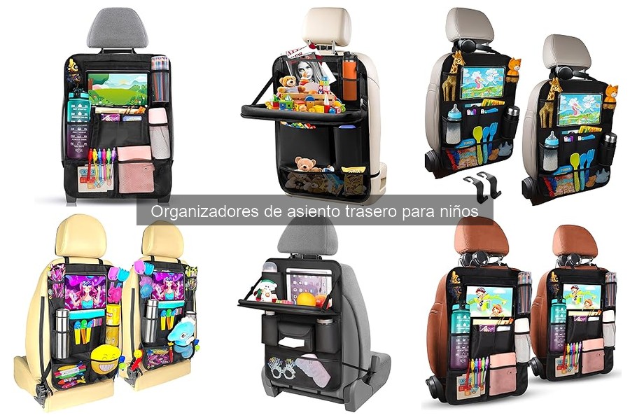 Cómo Instalar un Organizador de Asiento Trasero para Niños