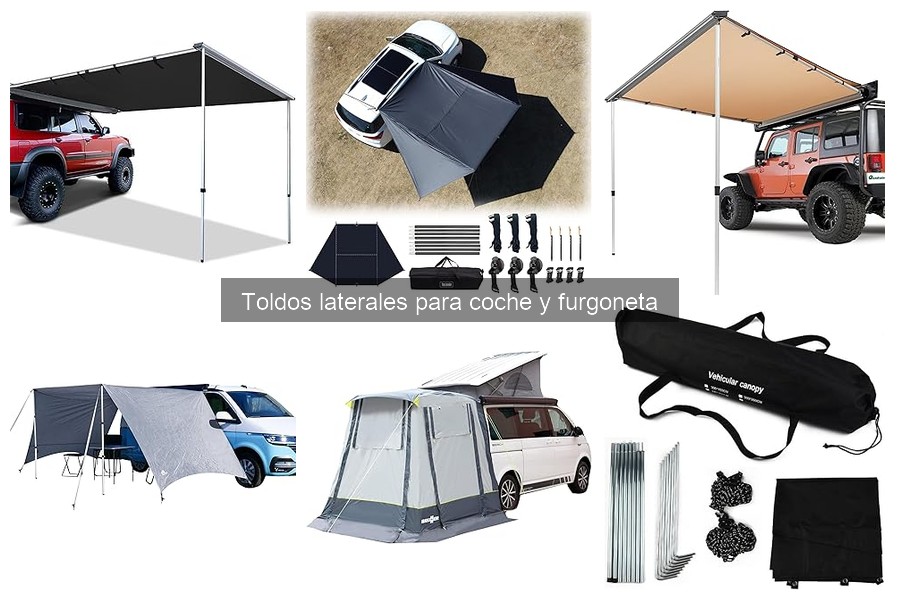 Cómo instalar un toldo lateral en coche o furgoneta