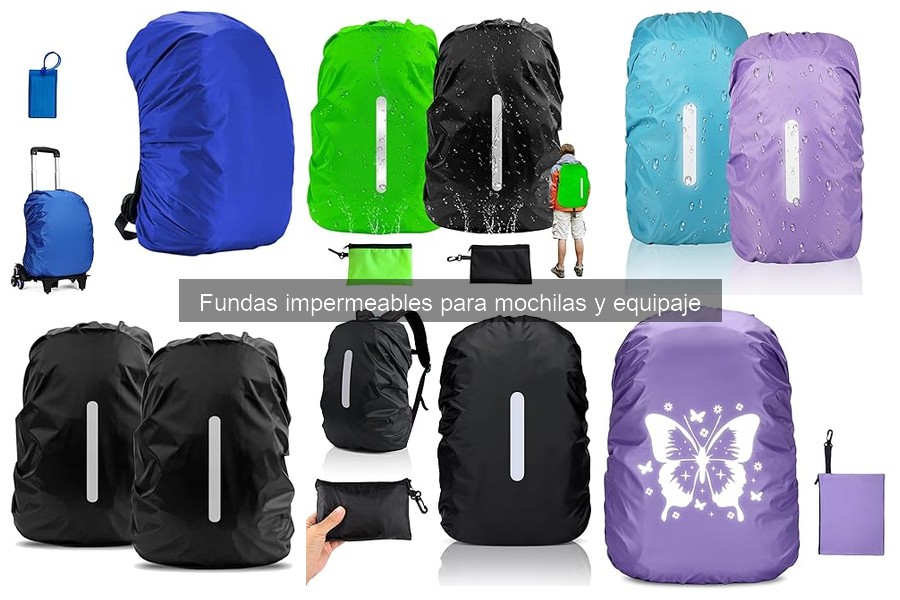 Cómo instalar una funda impermeable para mochila fácilmente