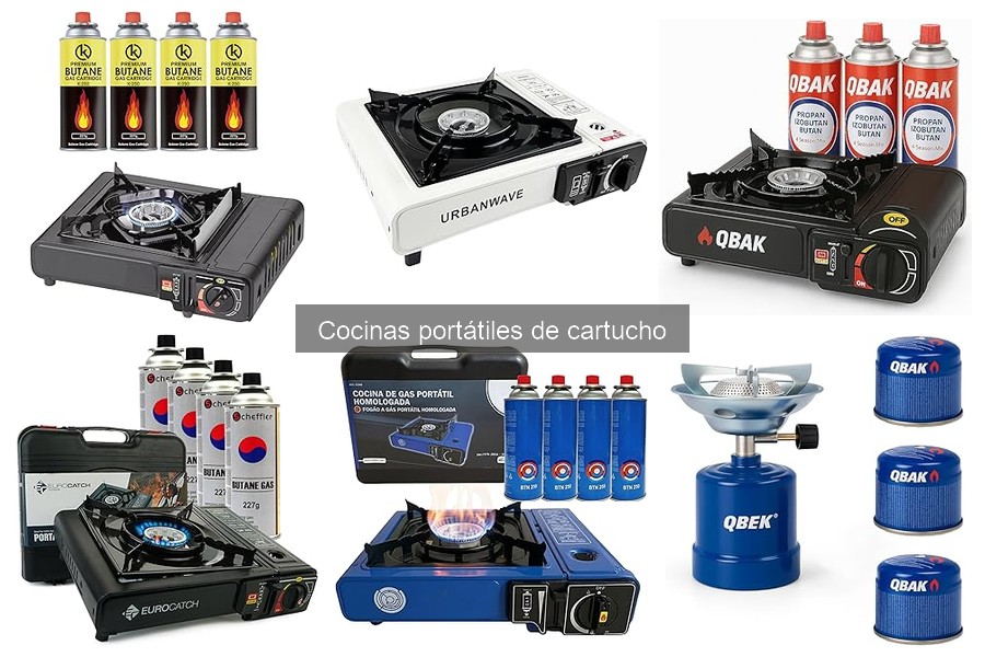 Cómo instalar y usar una cocina portátil de cartucho