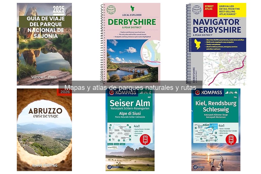 Cómo interpretar símbolos en mapas de parques naturales