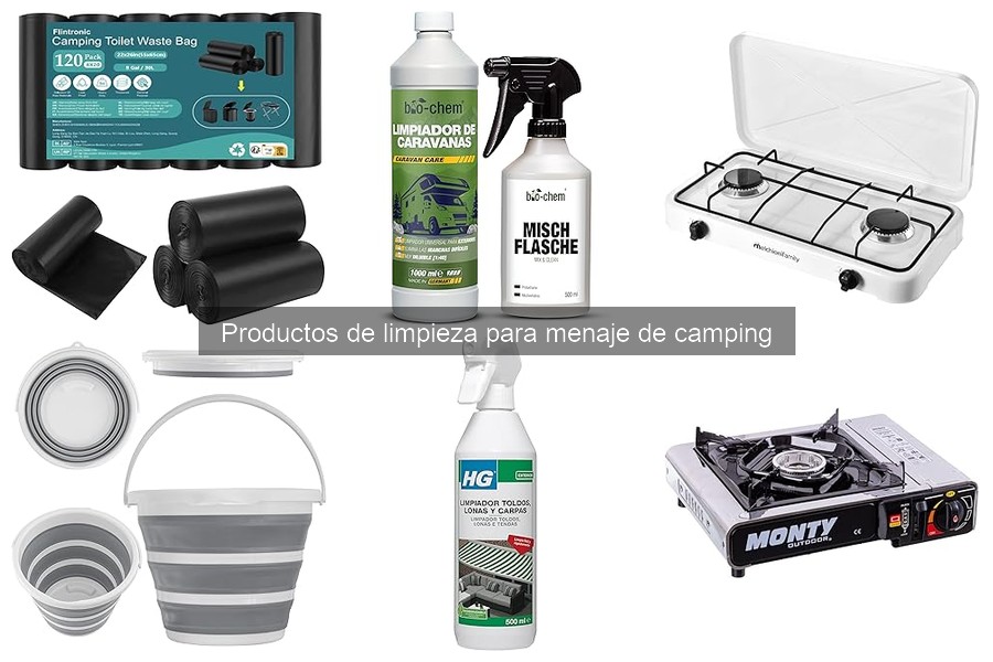 Cómo limpiar correctamente el menaje de camping