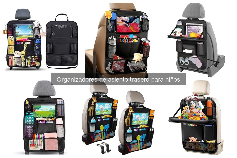 Cómo limpiar un organizador de asiento trasero para niños