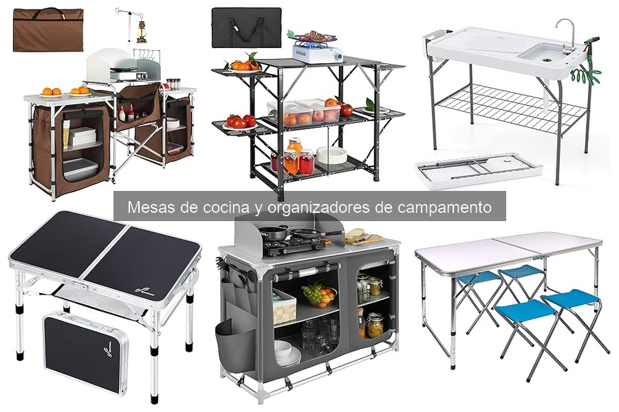 Cómo limpiar y mantener mesas de cocina de camping