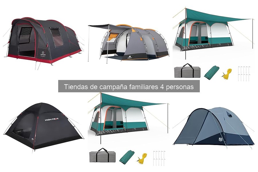 Cómo limpiar y mantener tu tienda de campaña familiar de 4 personas