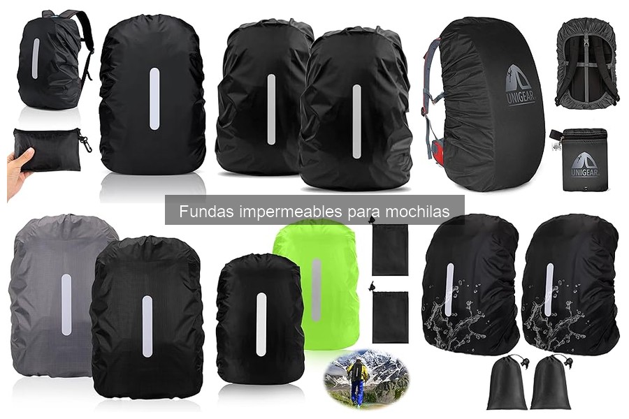 Cómo mantener fundas impermeables para mochilas