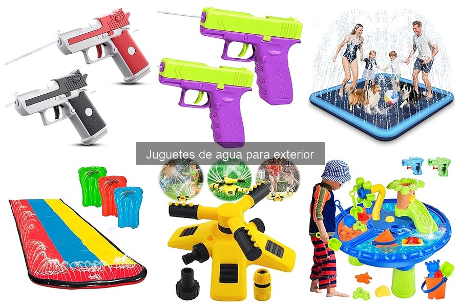 Cómo mantener y almacenar juguetes de agua para exterior