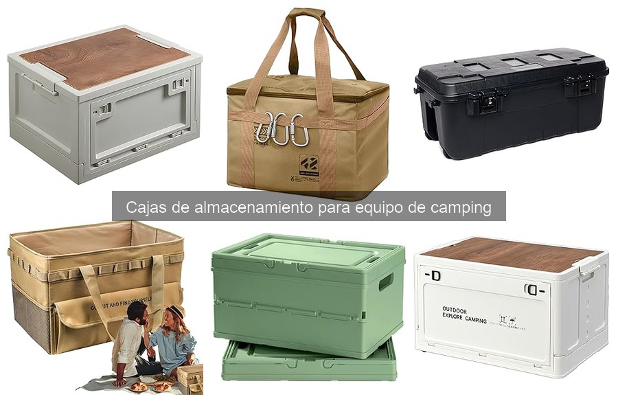 Cómo mantener y limpiar cajas de almacenamiento para camping