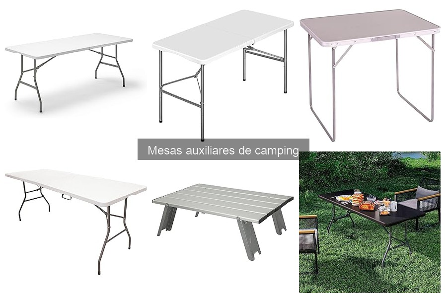 Cómo montar y desmontar una mesa auxiliar de camping