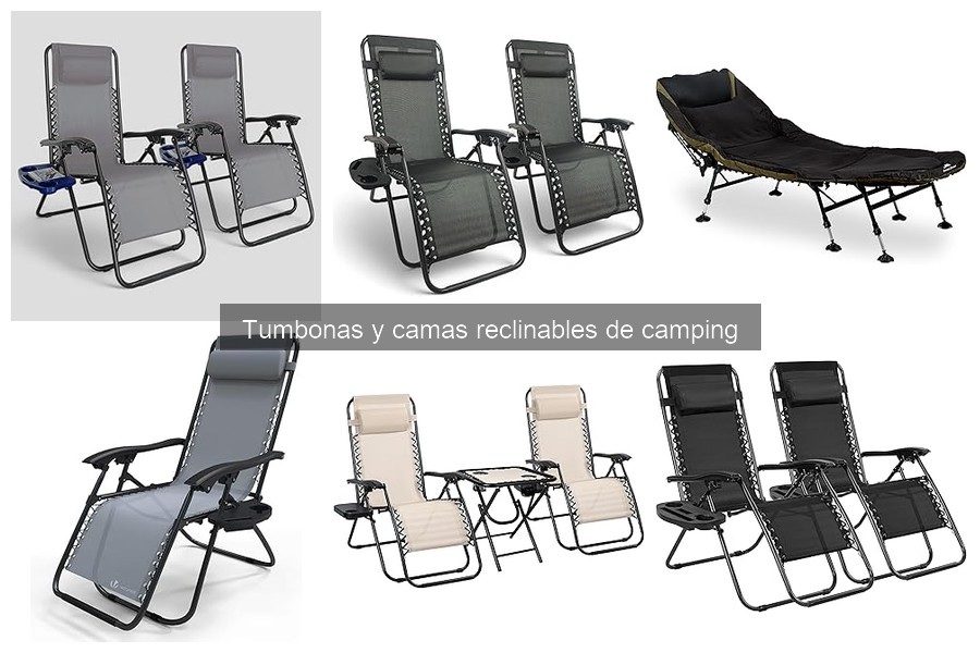 Cómo montar y utilizar una cama reclinable de camping