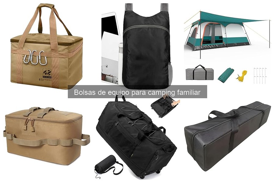 Cómo Organizar el Equipo en tu Bolsa de Camping Familiar