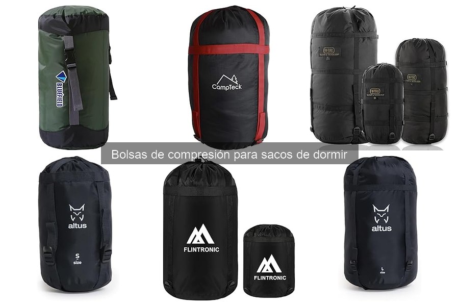 Cómo usar correctamente una bolsa de compresión para saco de dormir