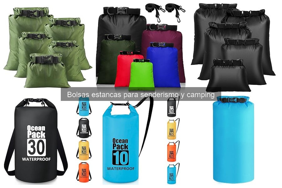 Cómo usar correctamente una bolsa estanca en camping