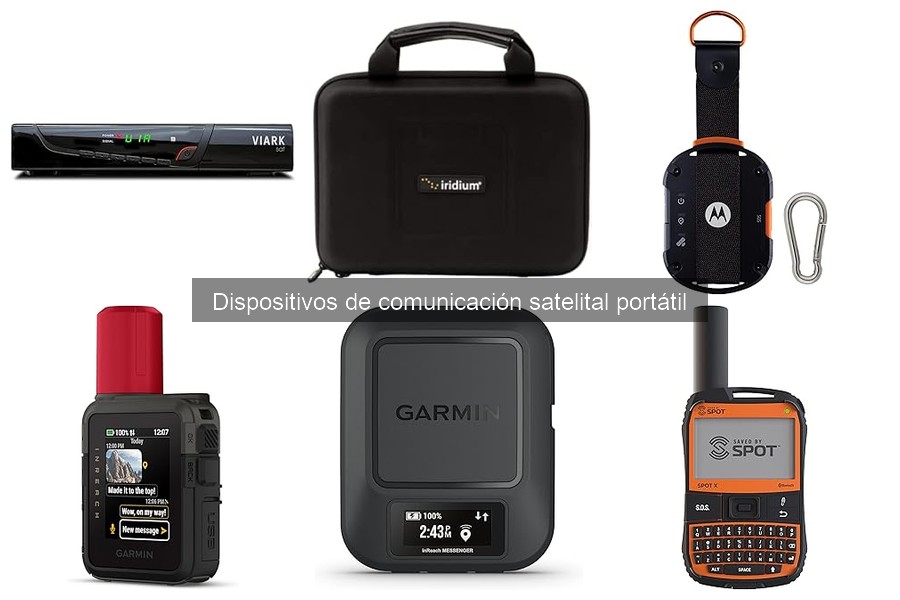 Cómo usar un dispositivo de comunicación satelital portátil