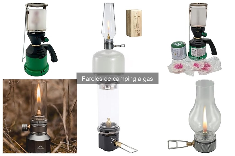 Cómo usar un farol de camping a gas de manera segura