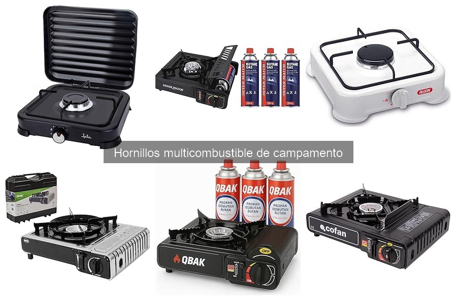 Cómo usar un hornillo multicombustible en campamento
