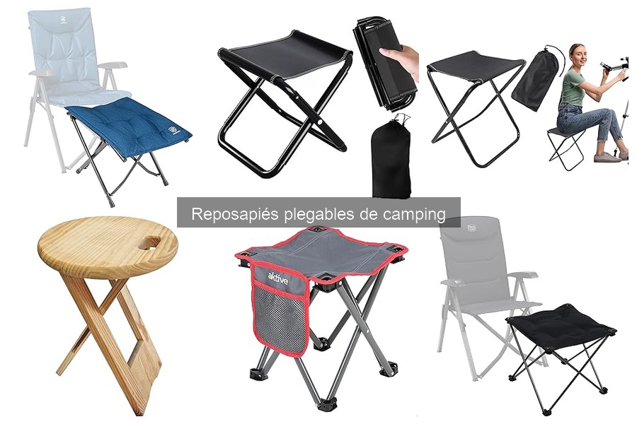 Cómo usar un reposapiés plegable en camping para mayor comodidad