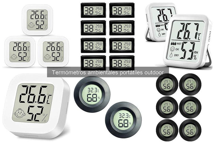 Cómo usar un termómetro ambiental portátil correctamente