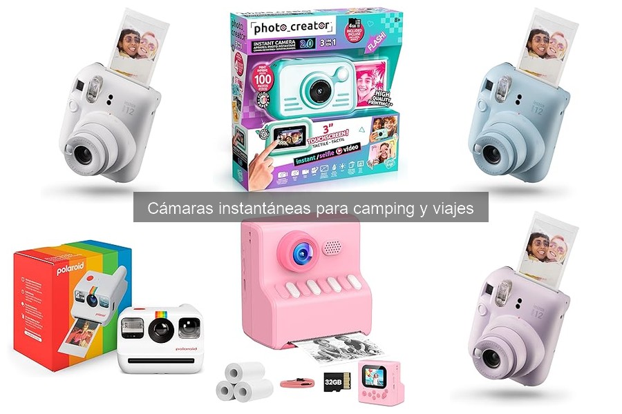 Cómo usar una cámara instantánea en camping: Guía práctica