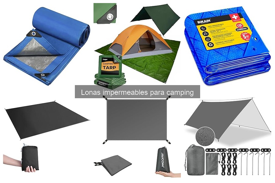 ** Cómo usar y montar una lona impermeable para camping