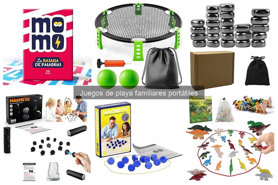 Cómo Utilizar Juegos de Playa Portátiles en Diferentes Situaciones