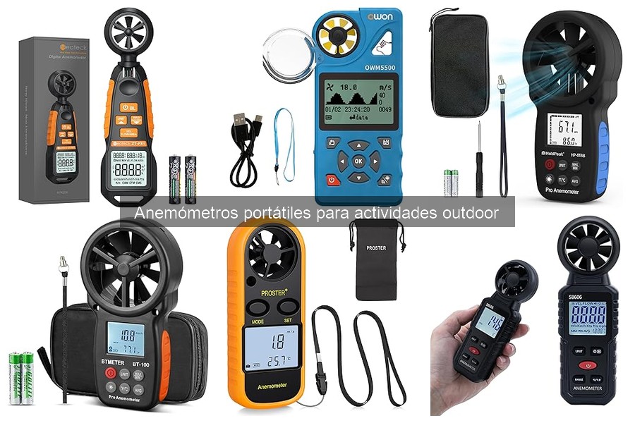 Cómo utilizar un anemómetro portátil para actividades outdoor