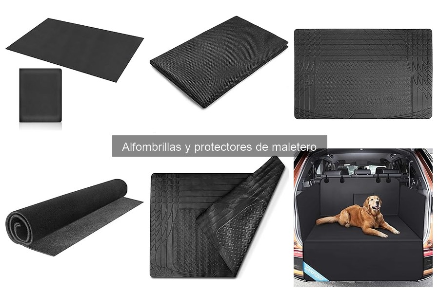 Comparativa: Alfombrillas de goma vs tela para maletero