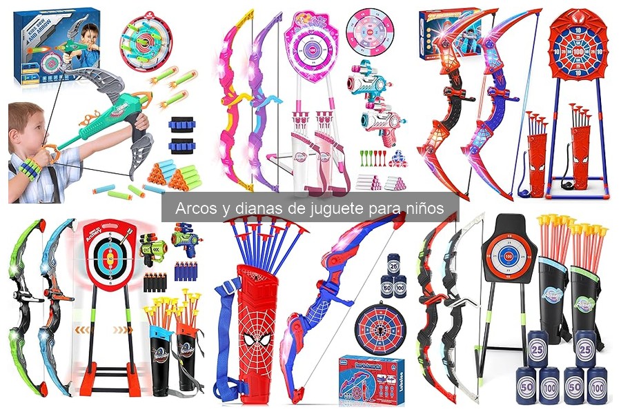 Comparativa: Arcos de juguete vs. arcos reales para niños