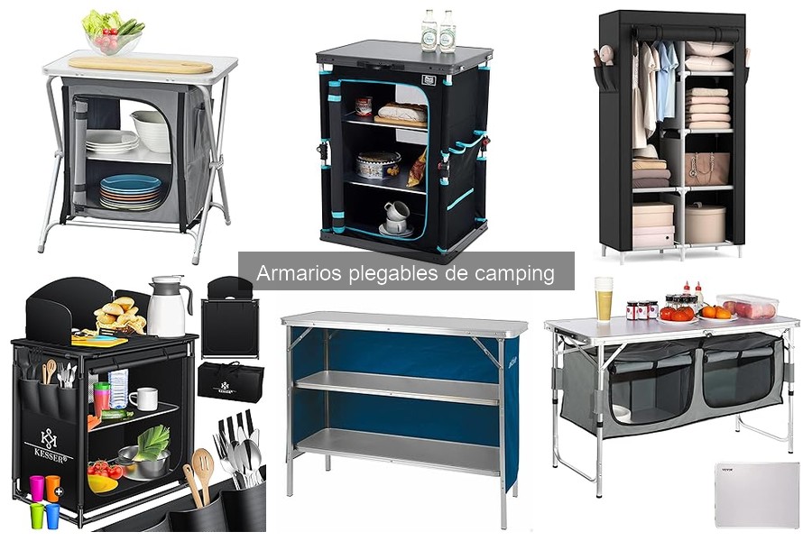 Comparativa: Armarios Plegables de Camping vs. Estanterías Rígidas