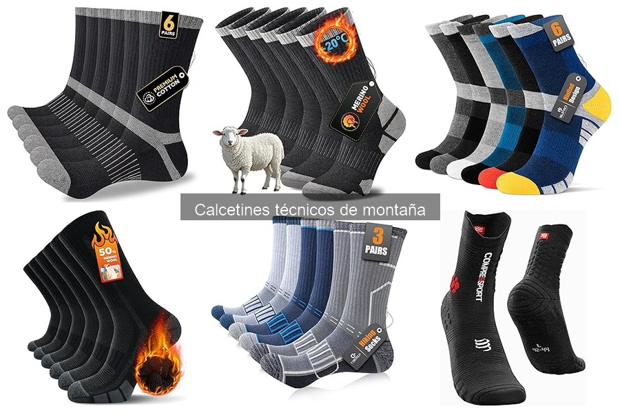 Comparativa: Calcetines Técnicos de Montaña vs. Convencionales
