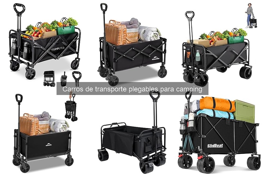 Comparativa: Carros de Transporte Plegables vs Mochilas para Camping