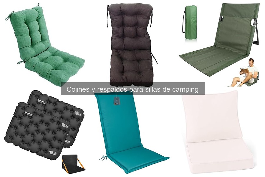 Comparativa: Cojines de Espuma vs Inflables para Sillas de Camping
