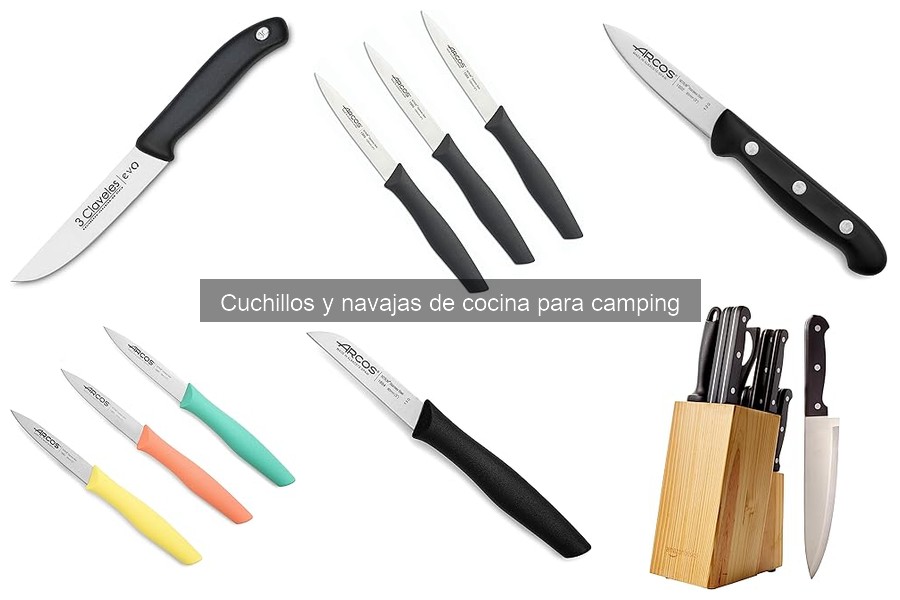 Comparativa: Cuchillos de acero inoxidable vs cerámica para camping
