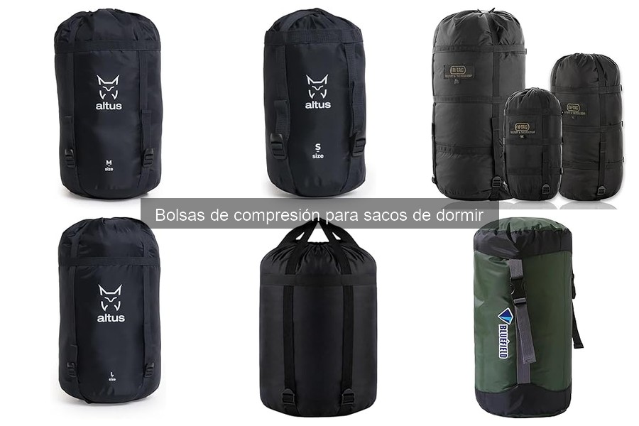 Comparativa de Bolsas de Compresión para Sacos de Dormir