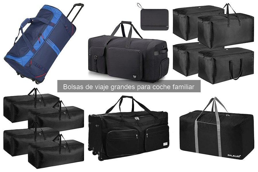 Comparativa de Bolsas de Viaje Grandes para Coche Familiar