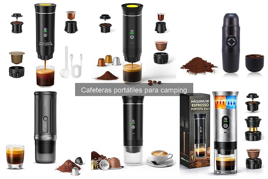 Comparativa de cafeteras portátiles ligeras para mochileros