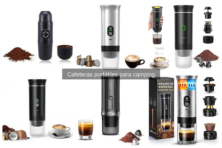 Comparativa de cafeteras portátiles para camping: rendimiento y precio