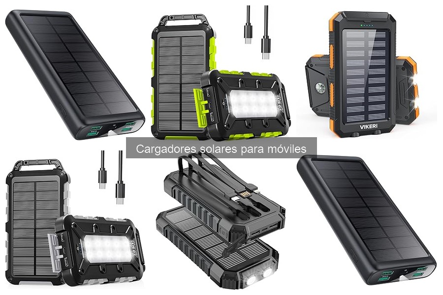 Comparativa de Cargadores Solares para Móviles 2023