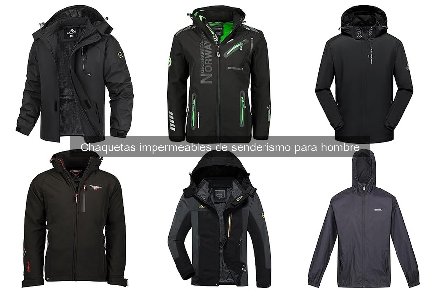 Comparativa de chaquetas impermeables de senderismo para hombre