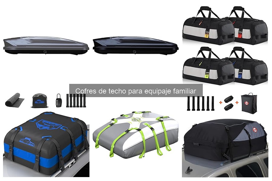 Comparativa de Cofres de Techo para Equipaje Familiar