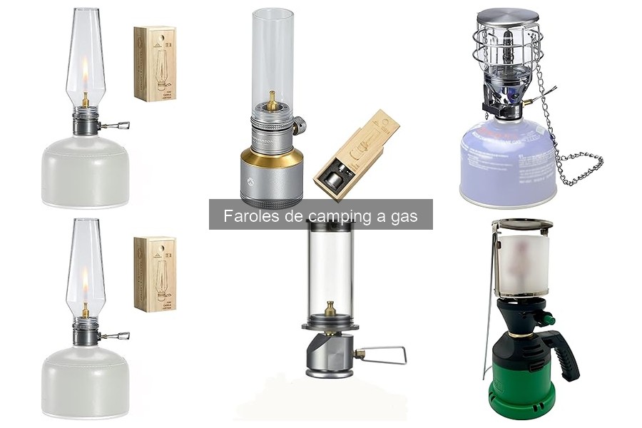 Comparativa de faroles de camping a gas vs eléctricos