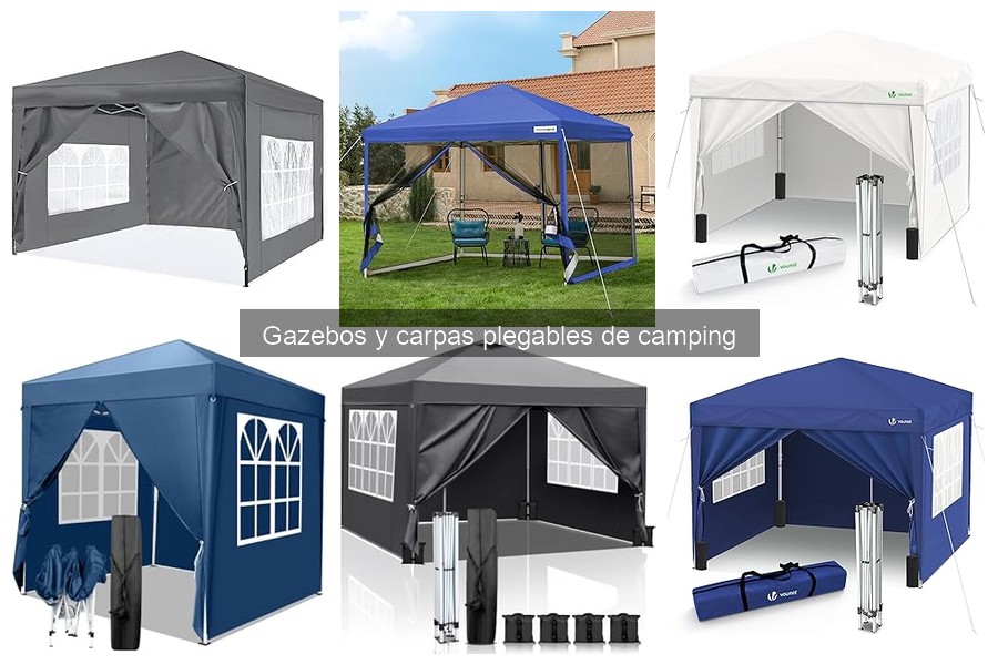 Comparativa de Gazebos Plegables: VOUNOT vs Bonnlo