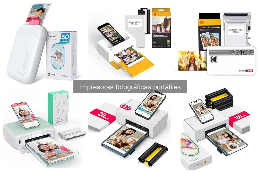 Comparativa de Impresoras Fotográficas Portátiles: YOTON vs Canon vs KODAK