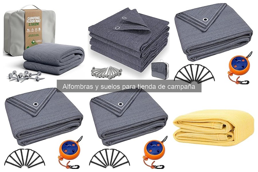 Comparativa de las Mejores Alfombras para Camping
