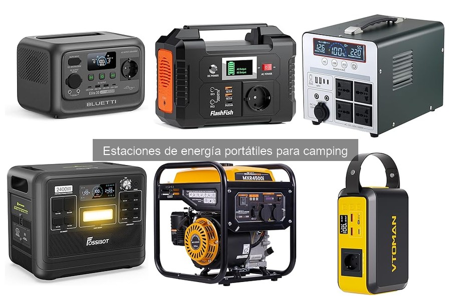 Comparativa de las Mejores Estaciones de Energía Portátiles