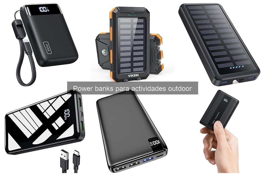 Comparativa de las Mejores Marcas de Power Banks Outdoor