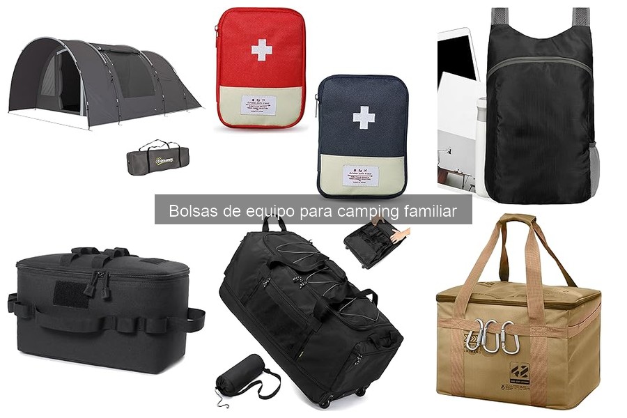 Comparativa de Marcas de Bolsas de Equipo para Camping Familiar