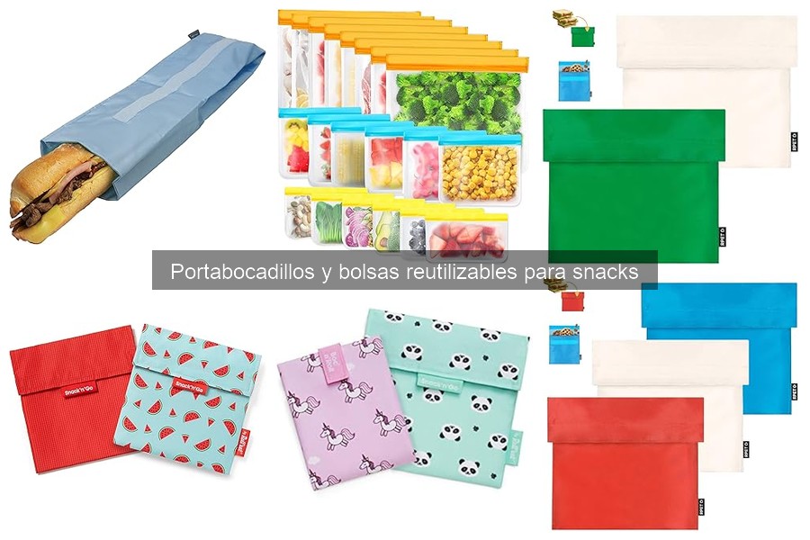 Comparativa de marcas de portabocadillos reutilizables